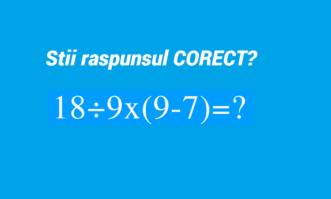 Problema simpla care da batai de cap adultilor. Unde SE INCURCA cei care gresesc raspunsul?